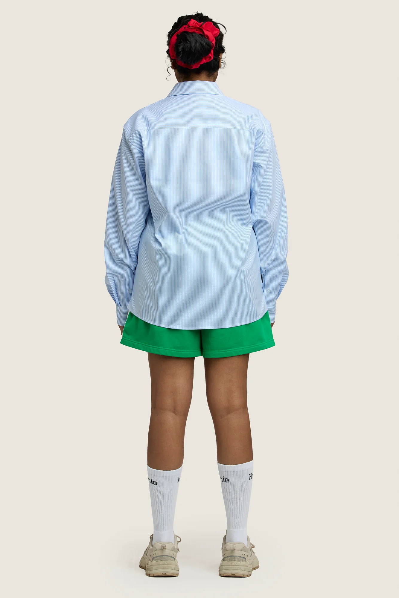 Stripe Shorts - Emerald - Image 3