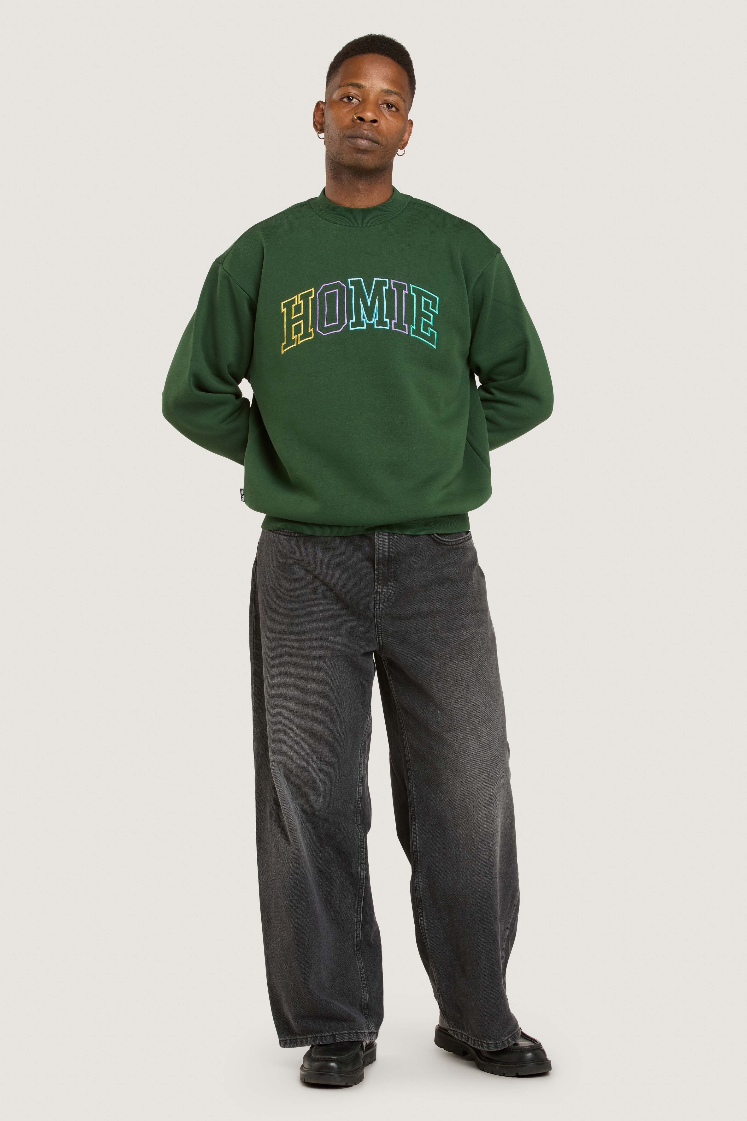 College Crew - Forest Green - Image 3