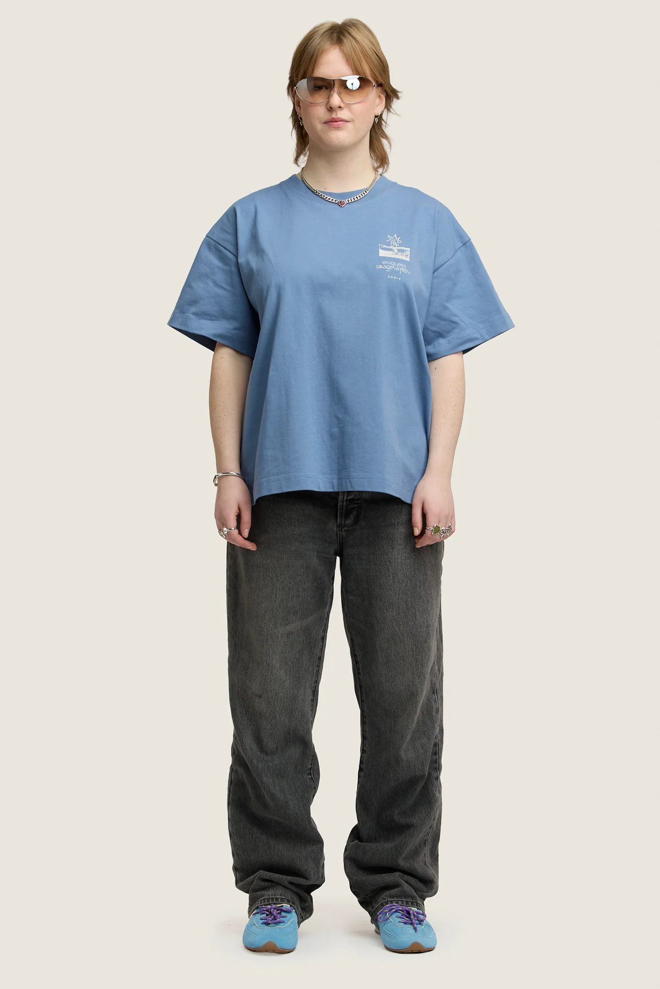 Endless Imagination Tee - Steel Blue - Image 3