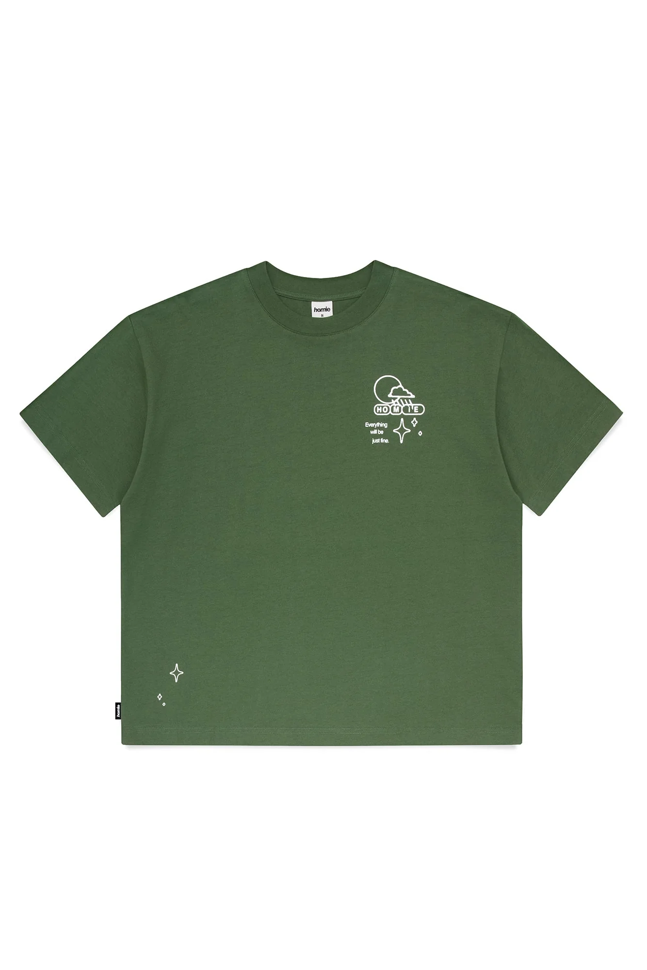 Rain, Hail or Shine Tee - Forest Green - Image 3