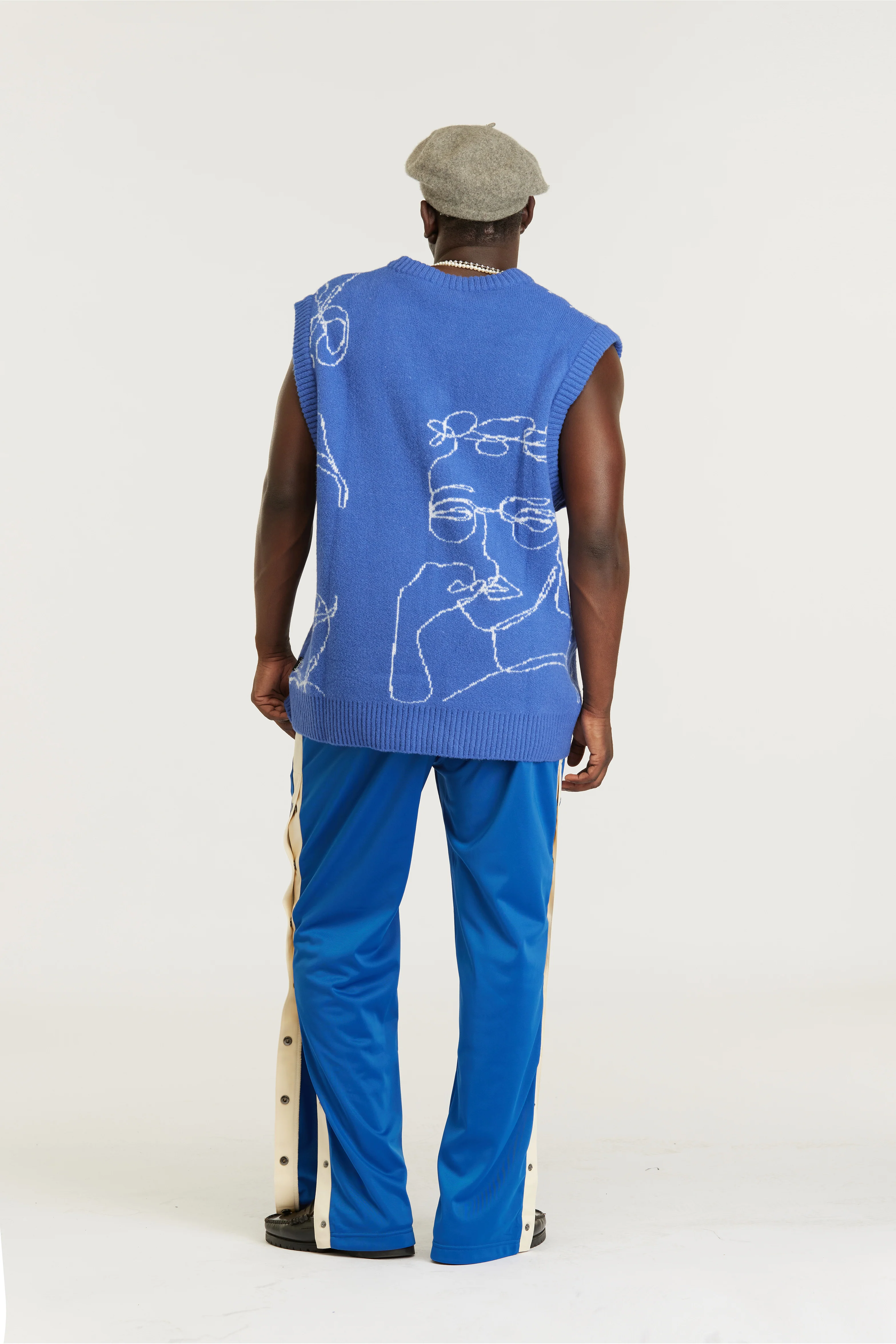Snap Pant - Blue - Image 8