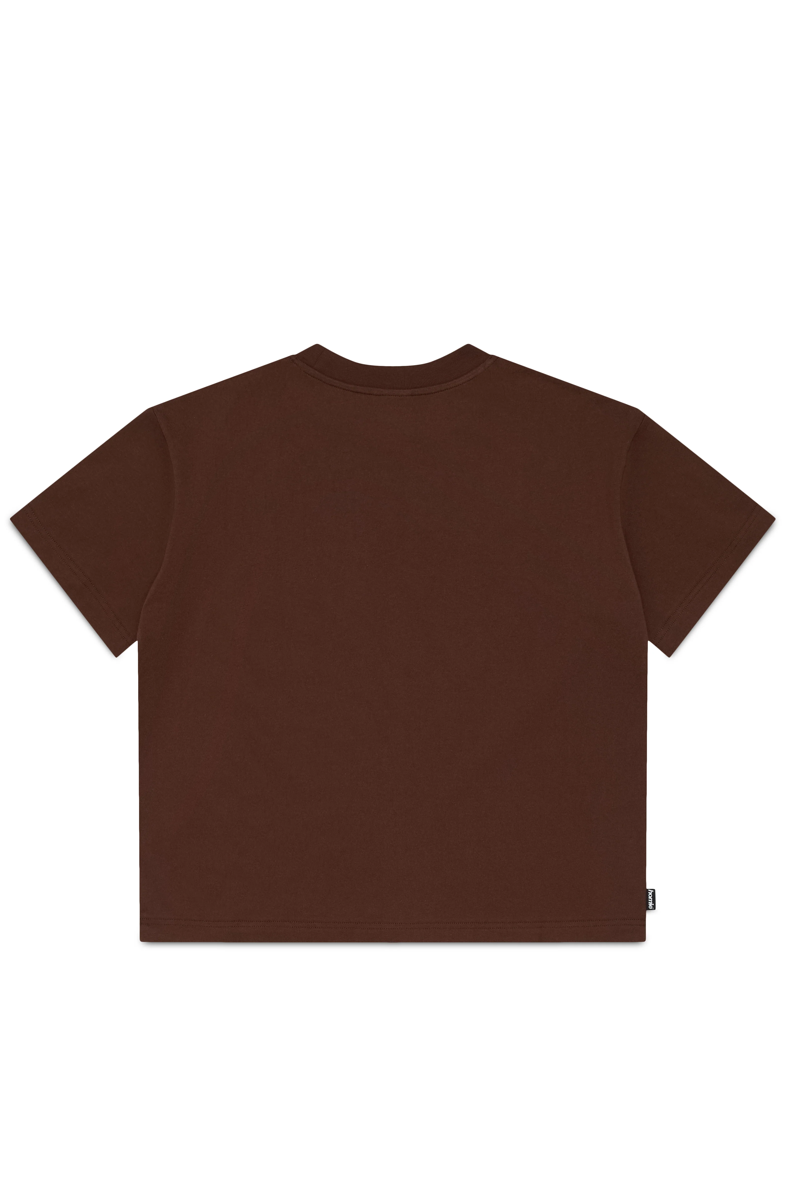 Stamp Tee - Chocolate - Image 3