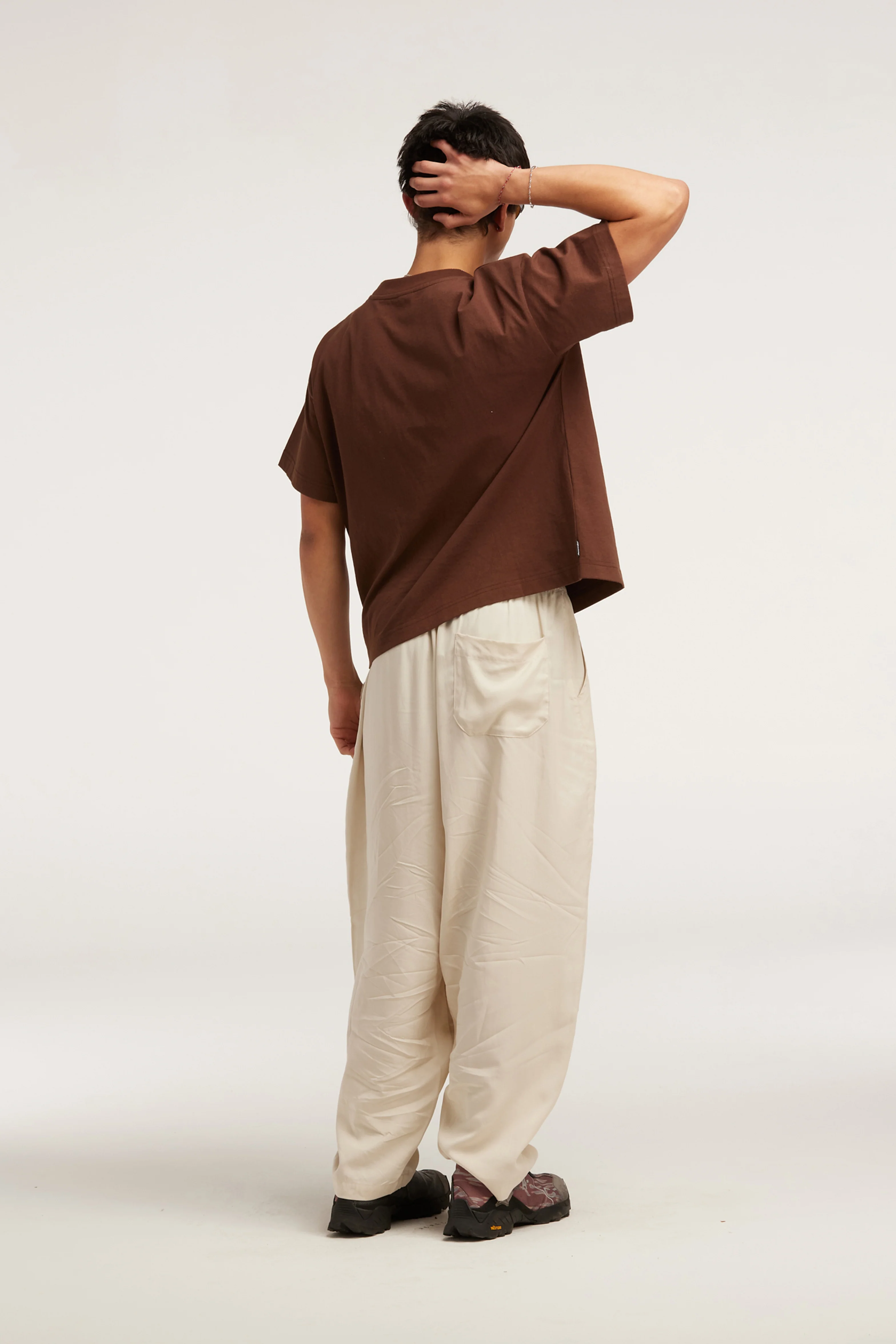 Stamp Tee - Chocolate - Image 5