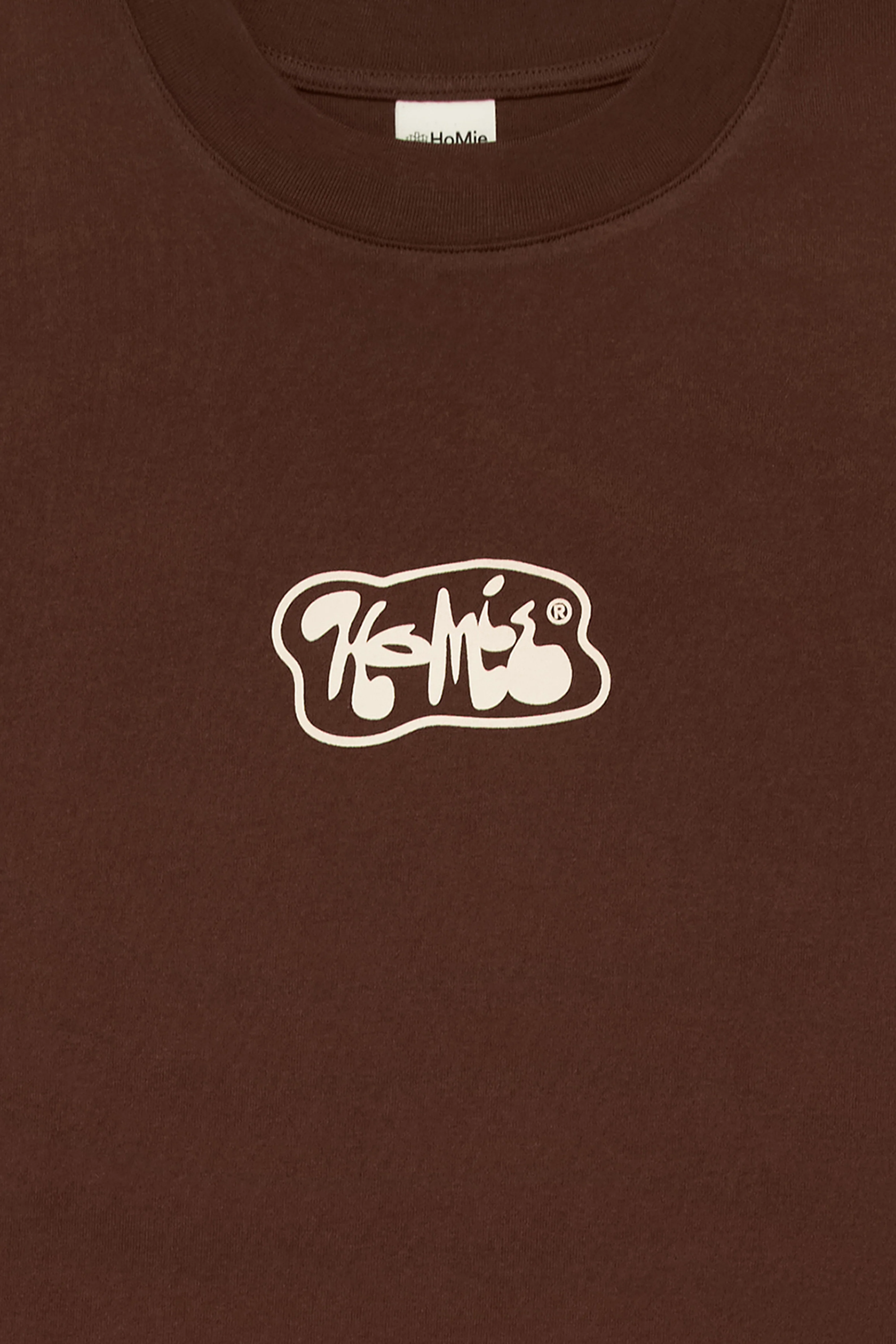 Stamp Tee - Chocolate - Image 6