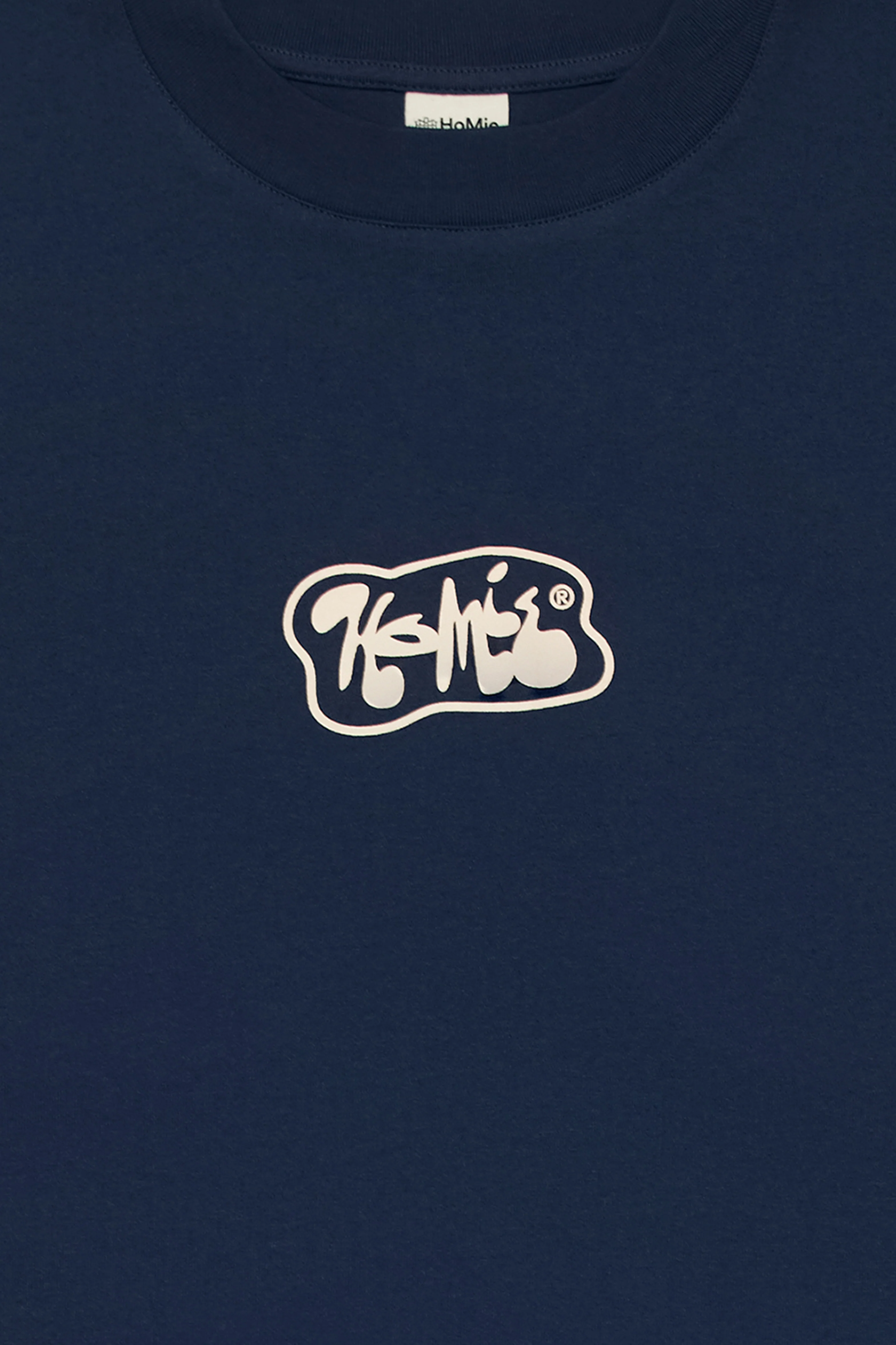 Stamp Tee - Navy - Image 8